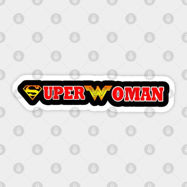 Super Woman Sticker by graficklisensick666